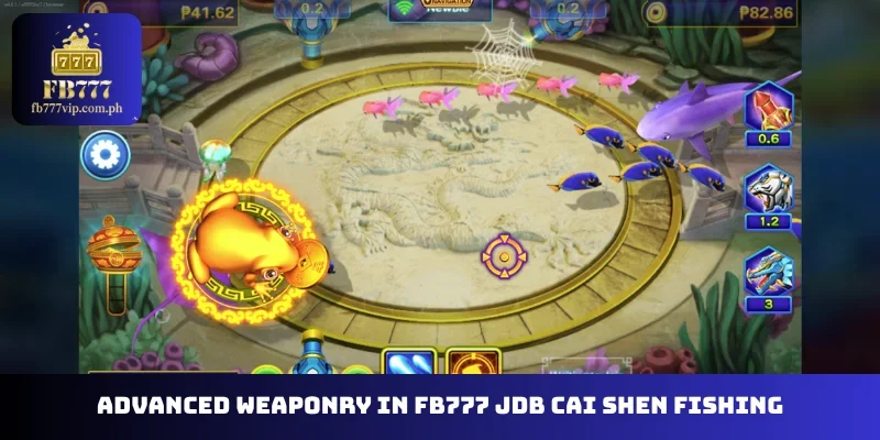Advanced weaponry in FB777 JDB Cai Shen Fishing