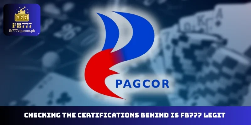 Checking the certifications behind is FB777 legit