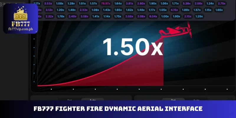 FB777 Fighter Fire dynamic aerial interface