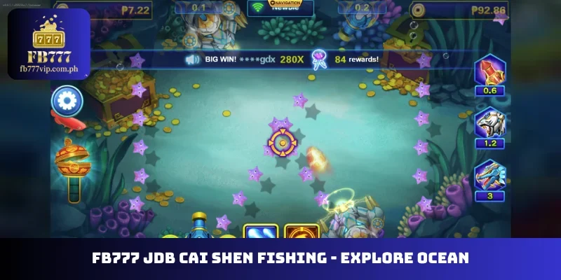 FB777 JDB Cai Shen Fishing - Explore ocean