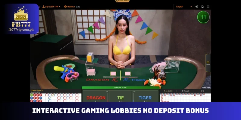 Interactive gaming lobbies offering Best online casino philippines no deposit bonus