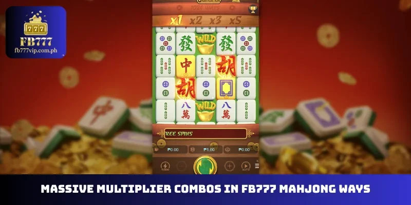 Massive multiplier combos in FB777 Mahjong ways