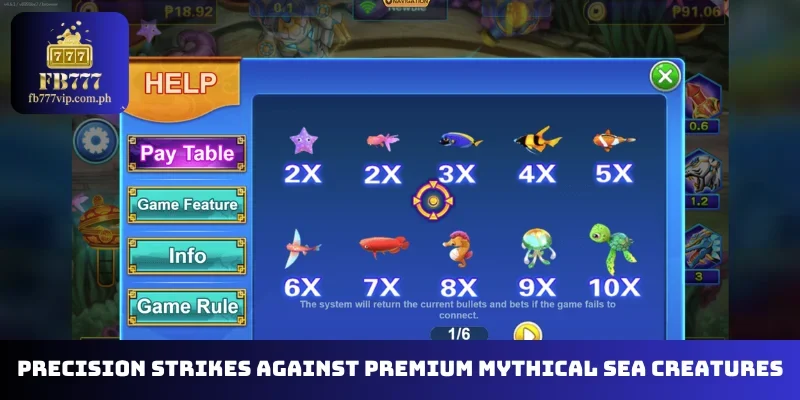 Precision strikes against premium mythical sea creatures