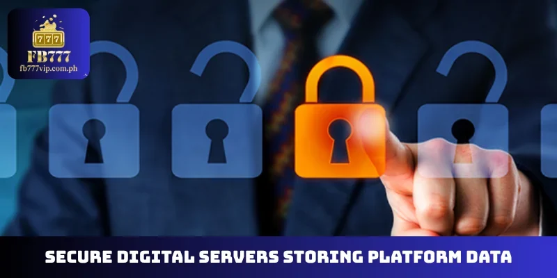 Secure digital servers storing platform data