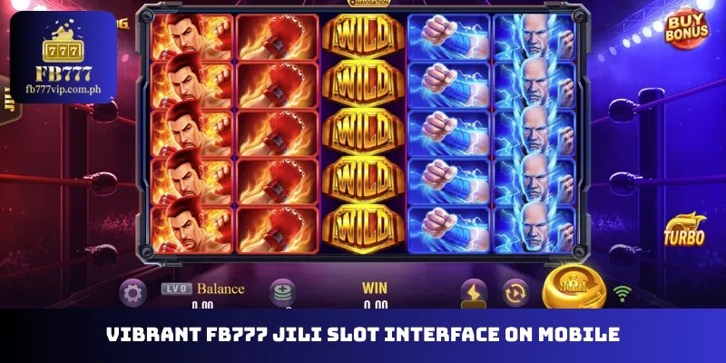 Vibrant FB777 Jili Slot interface on mobile